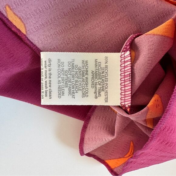 Toad&Co Sunkissed Tank Pink Orange Size Medium NWT - Picture 8 of 8